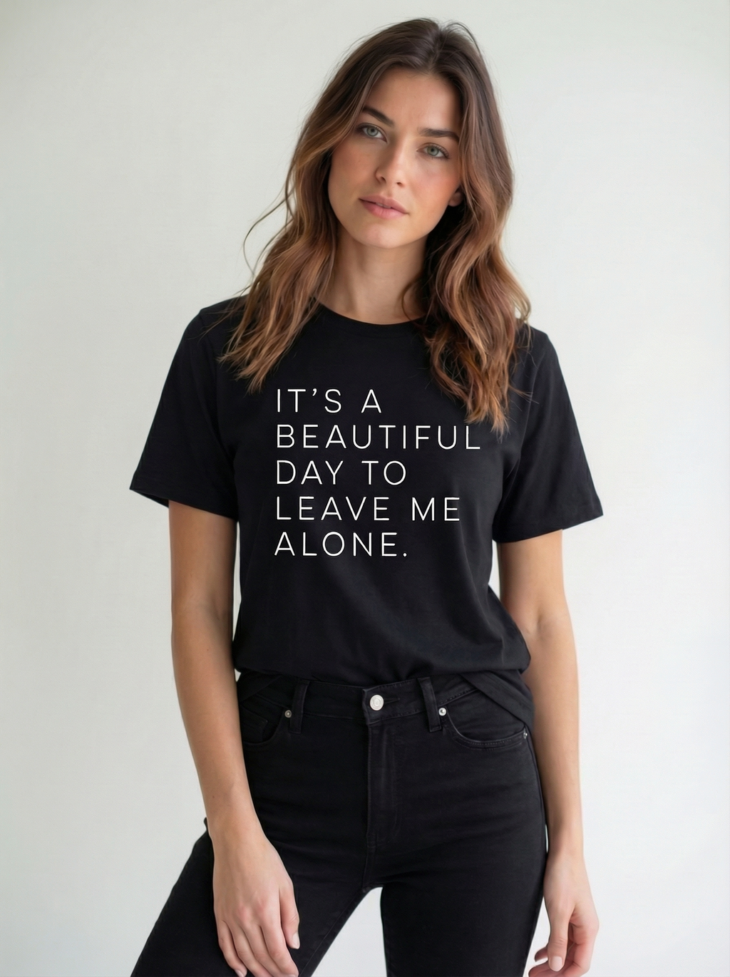 The Statement T-Shirt Black