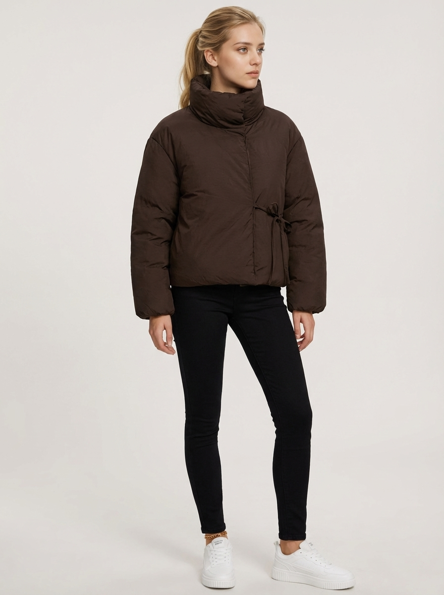 The Wrap Puffer Jacket