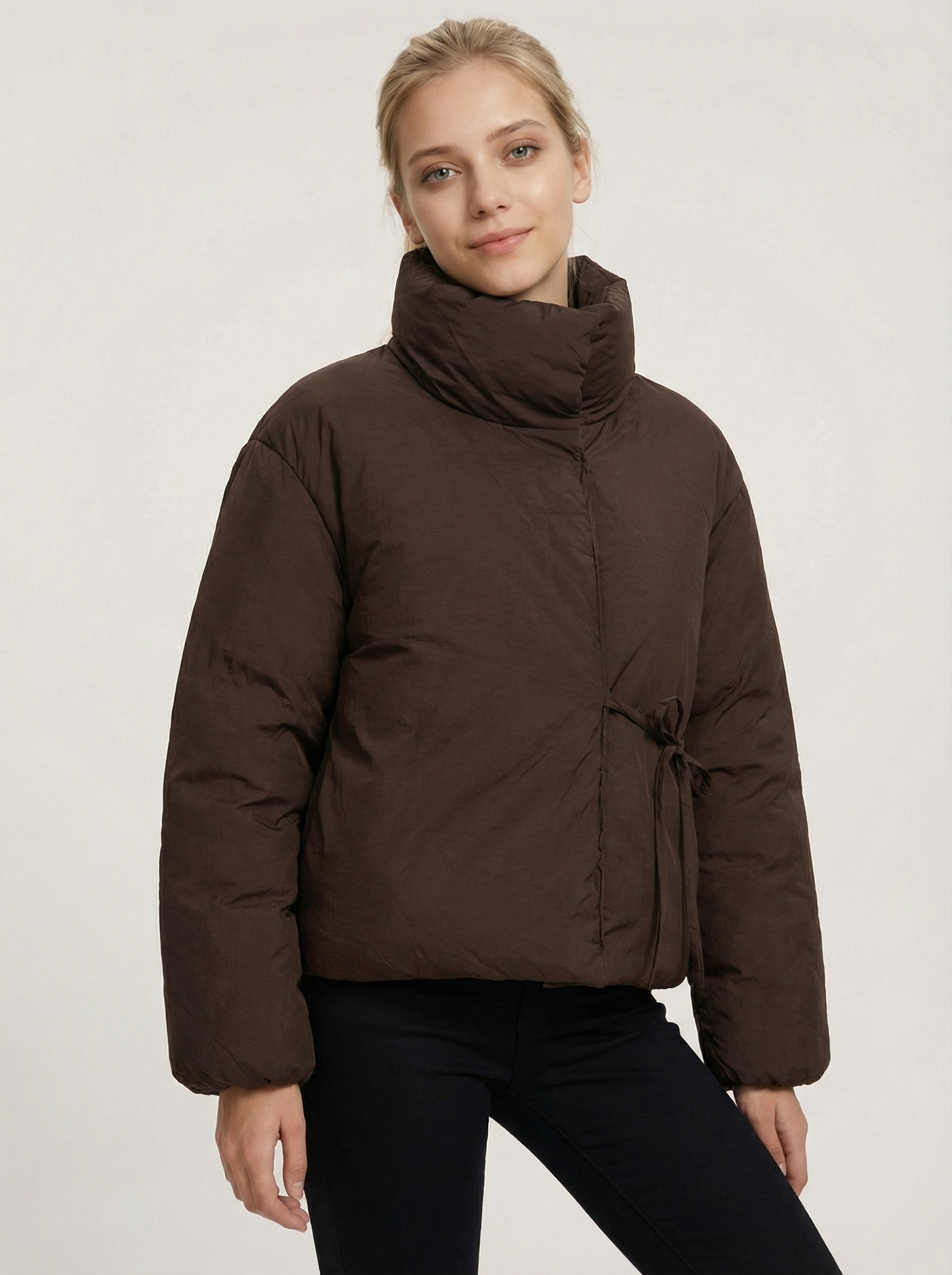 The Wrap Puffer Jacket