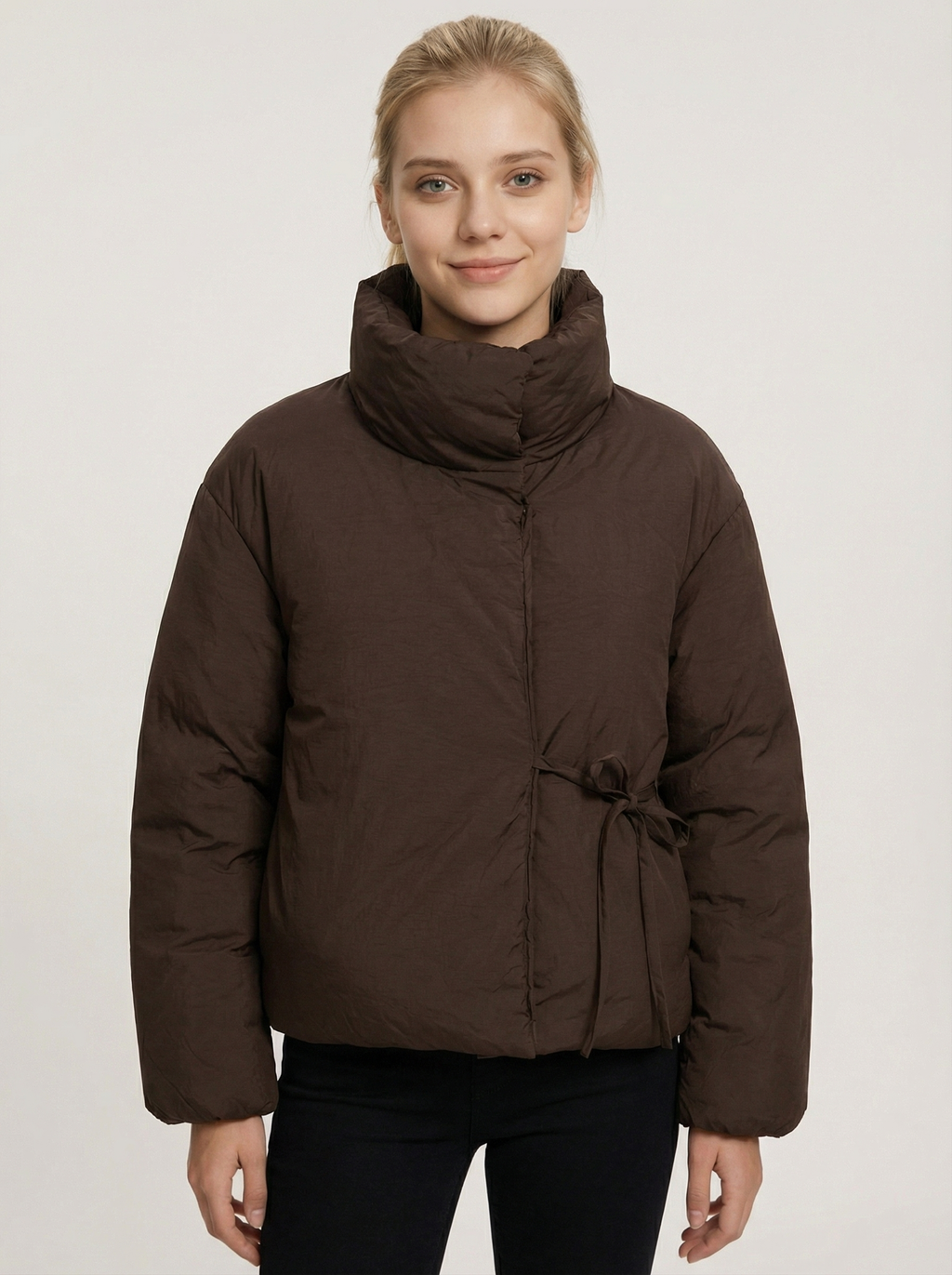 The Wrap Puffer Jacket
