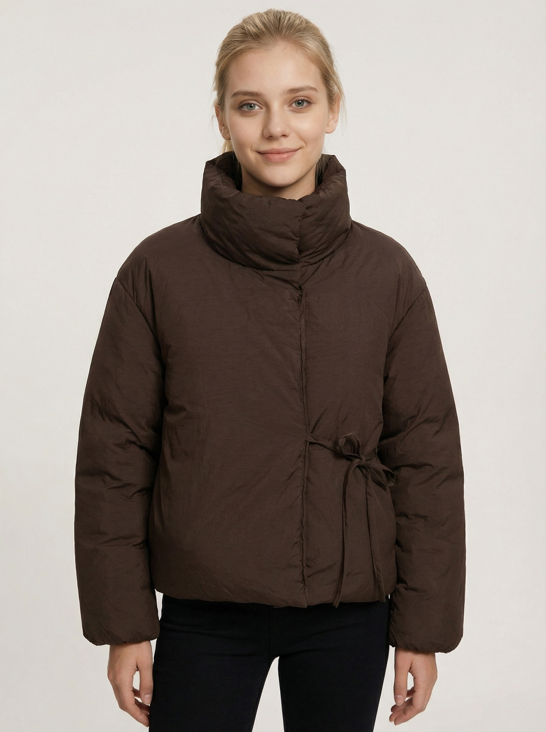 The Wrap Puffer Jacket