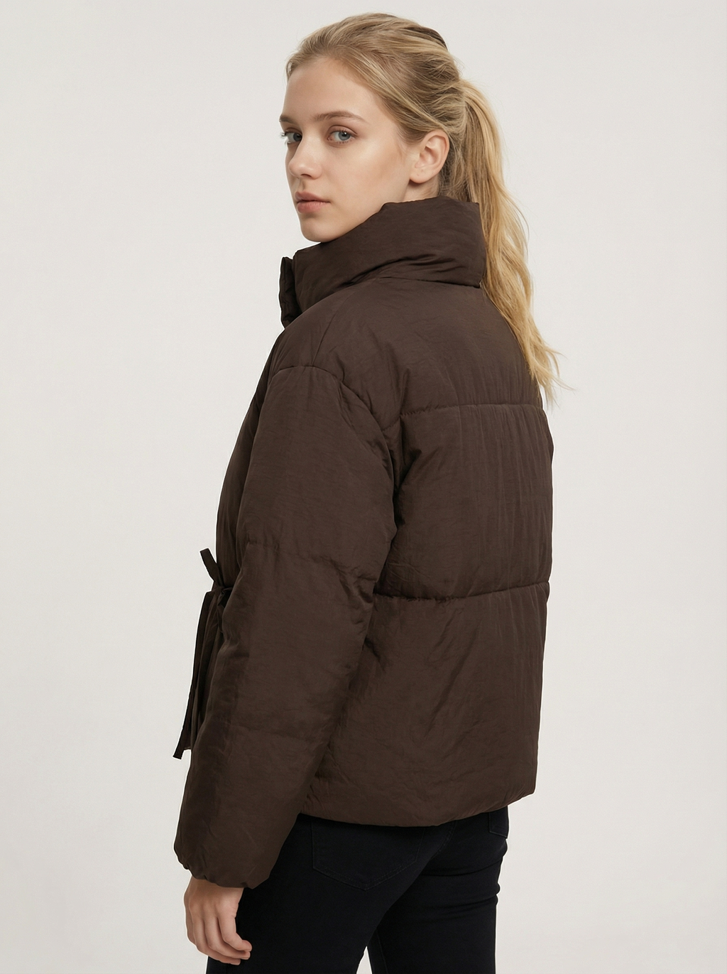 The Wrap Puffer Jacket