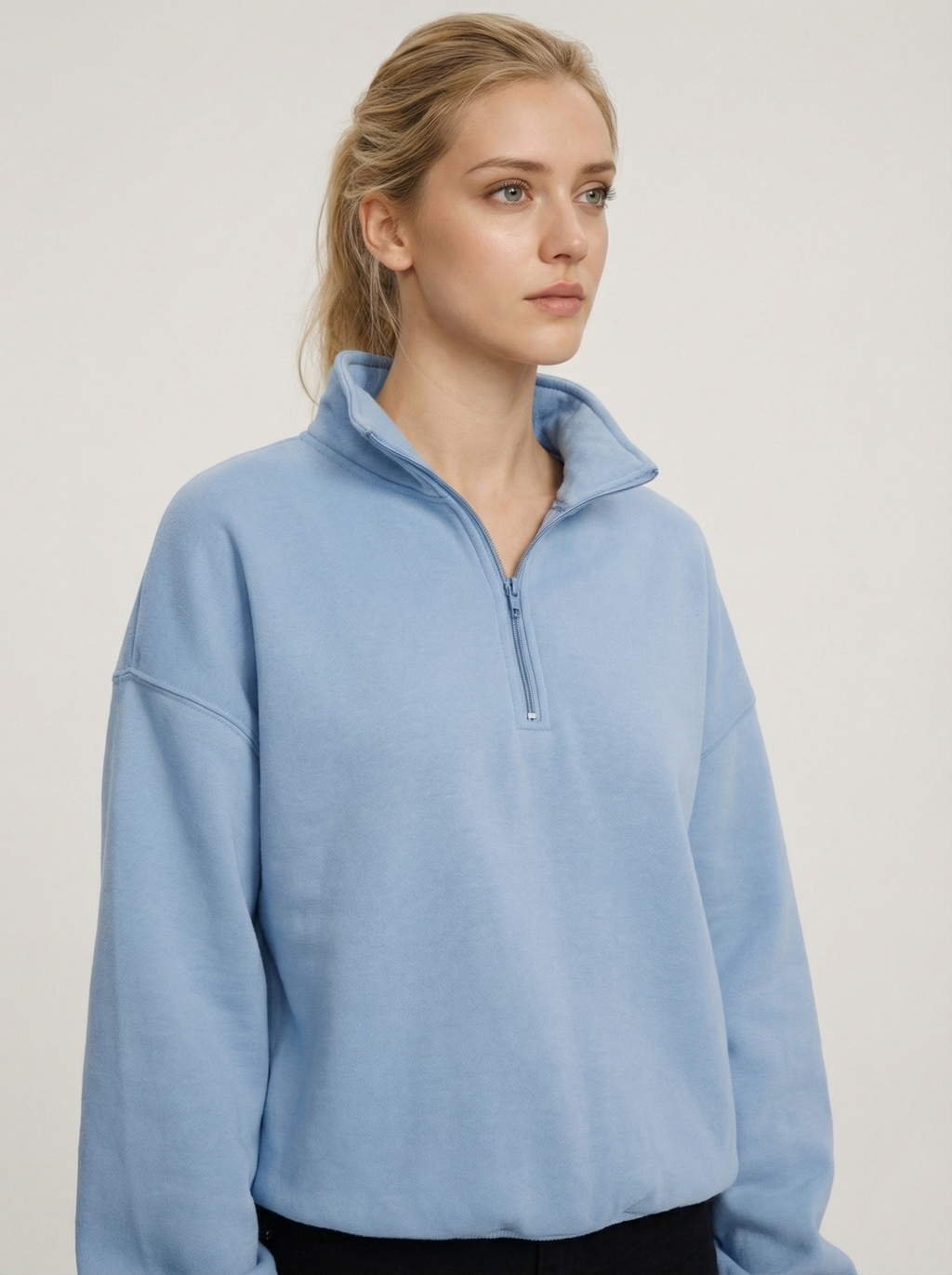The Fit Pullover Blue