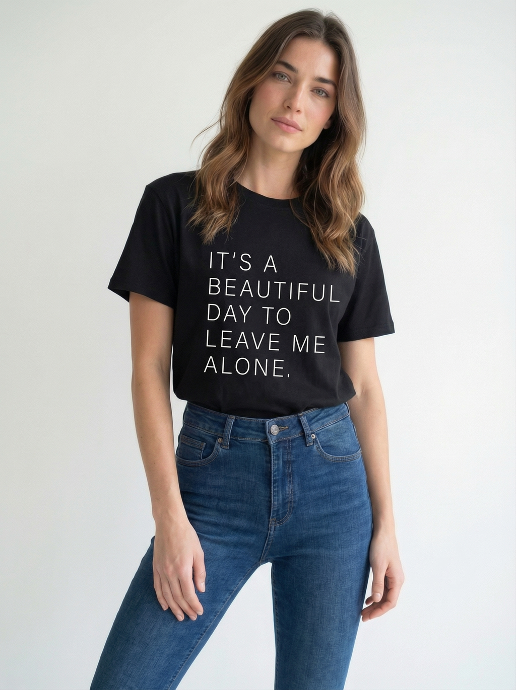 The Statement T-Shirt Black
