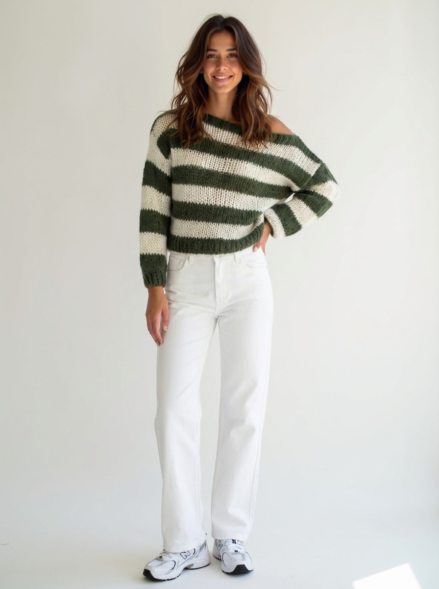 The Striped Knit Sweater Army