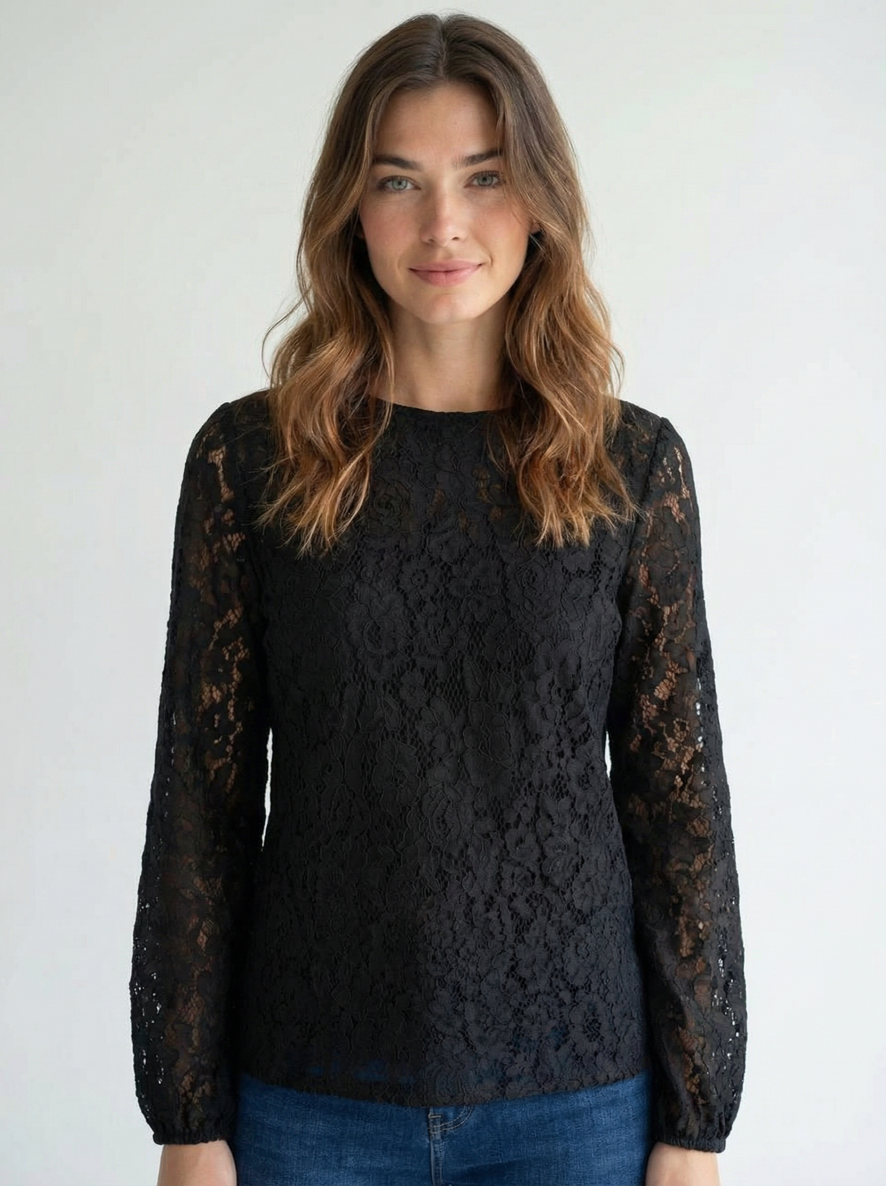 The Daisy Blouse Black