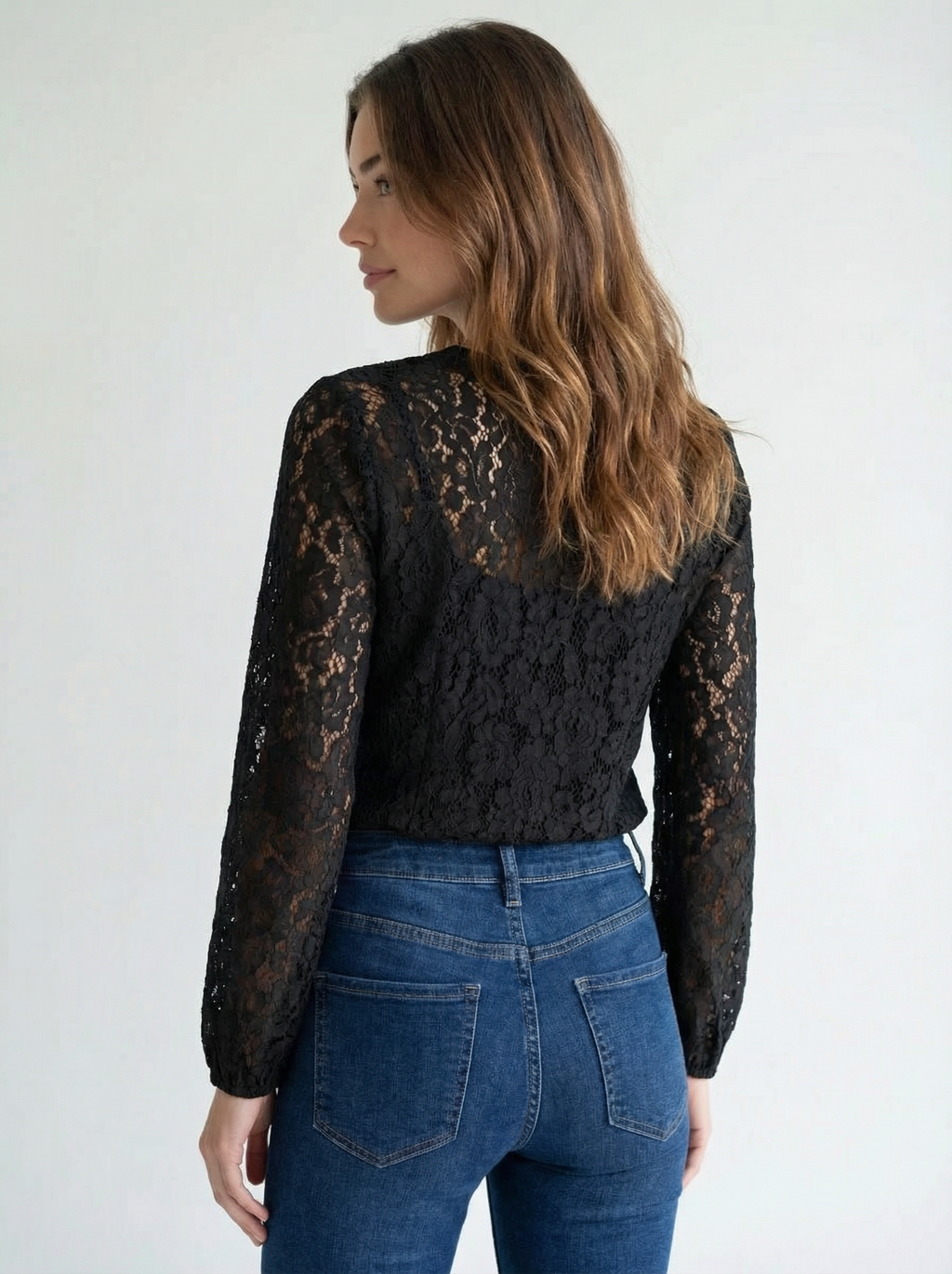 The Daisy Blouse Black