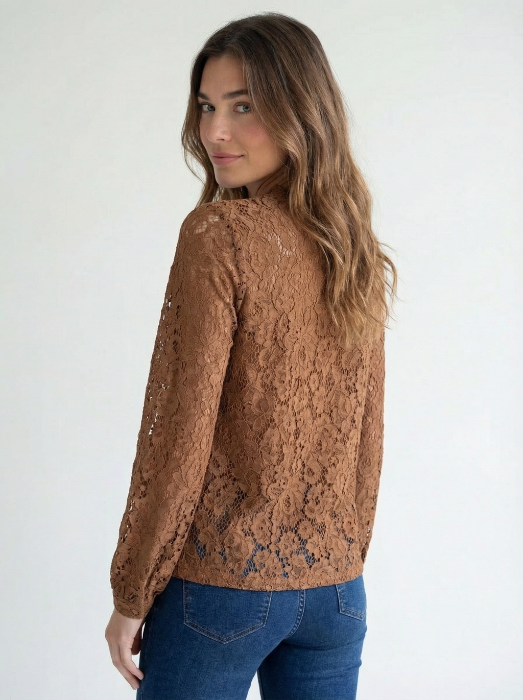 The Daisy Blouse Brown