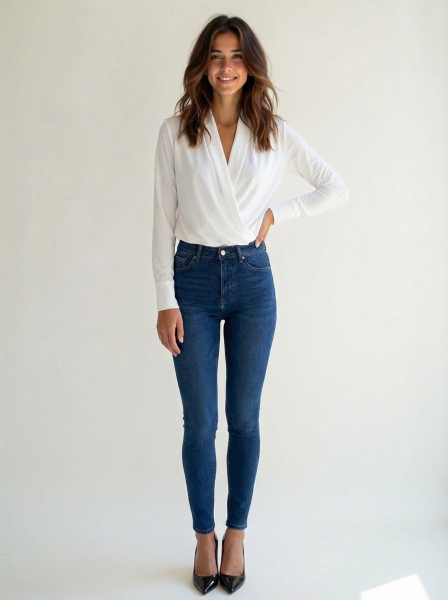 The Chess Longsleeve White