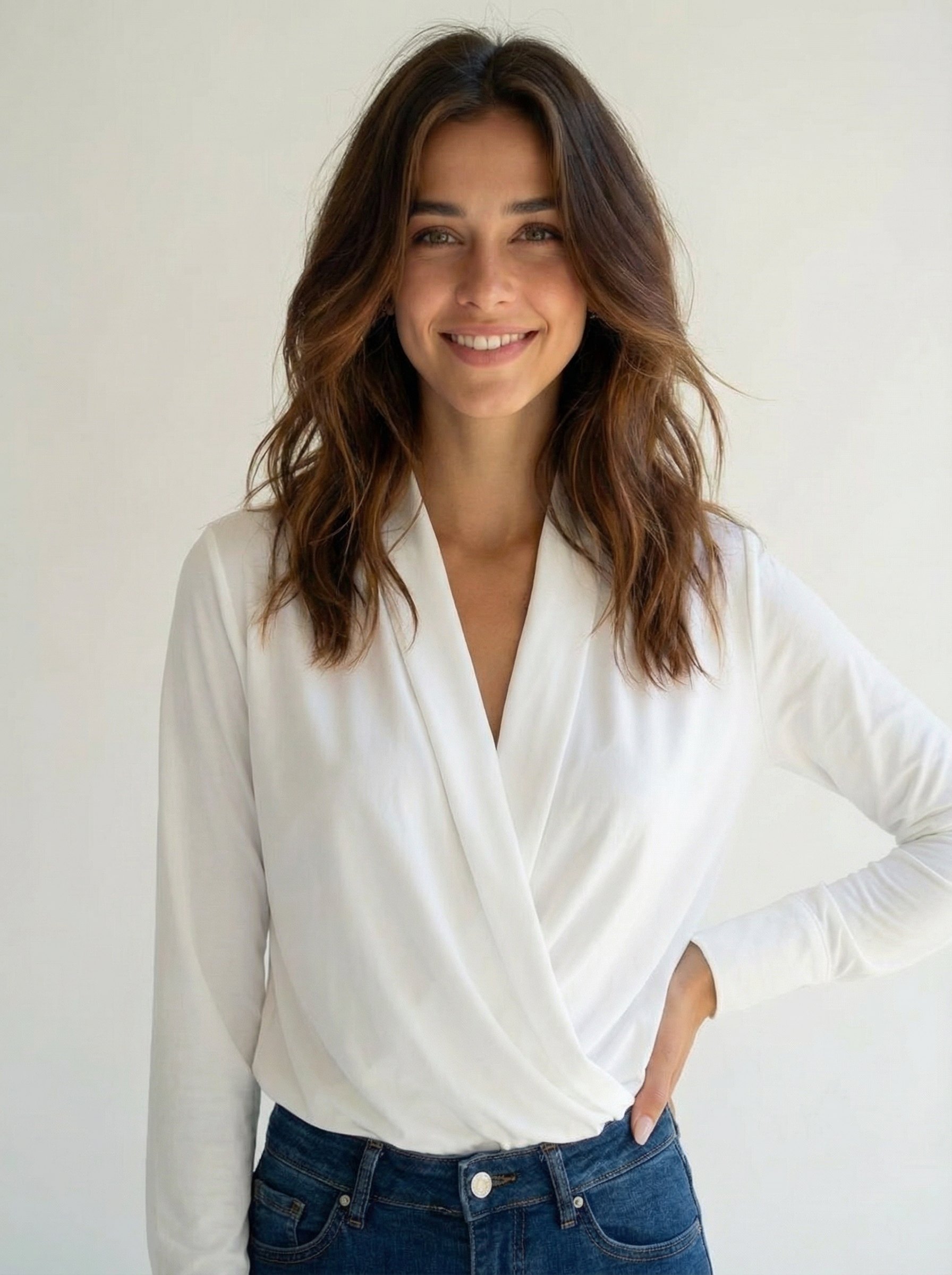 The Chess Longsleeve White