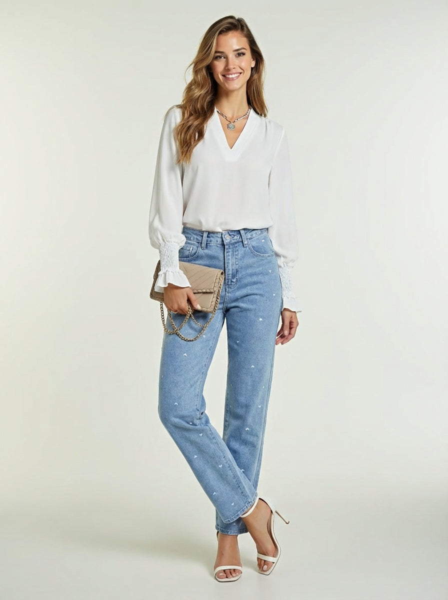 The Elegant Blouse White