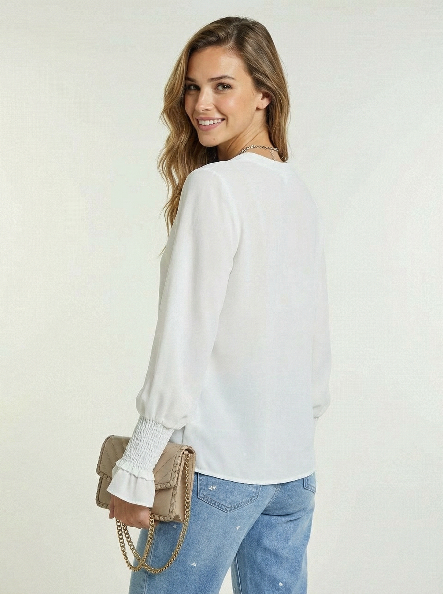 The Elegant Blouse White