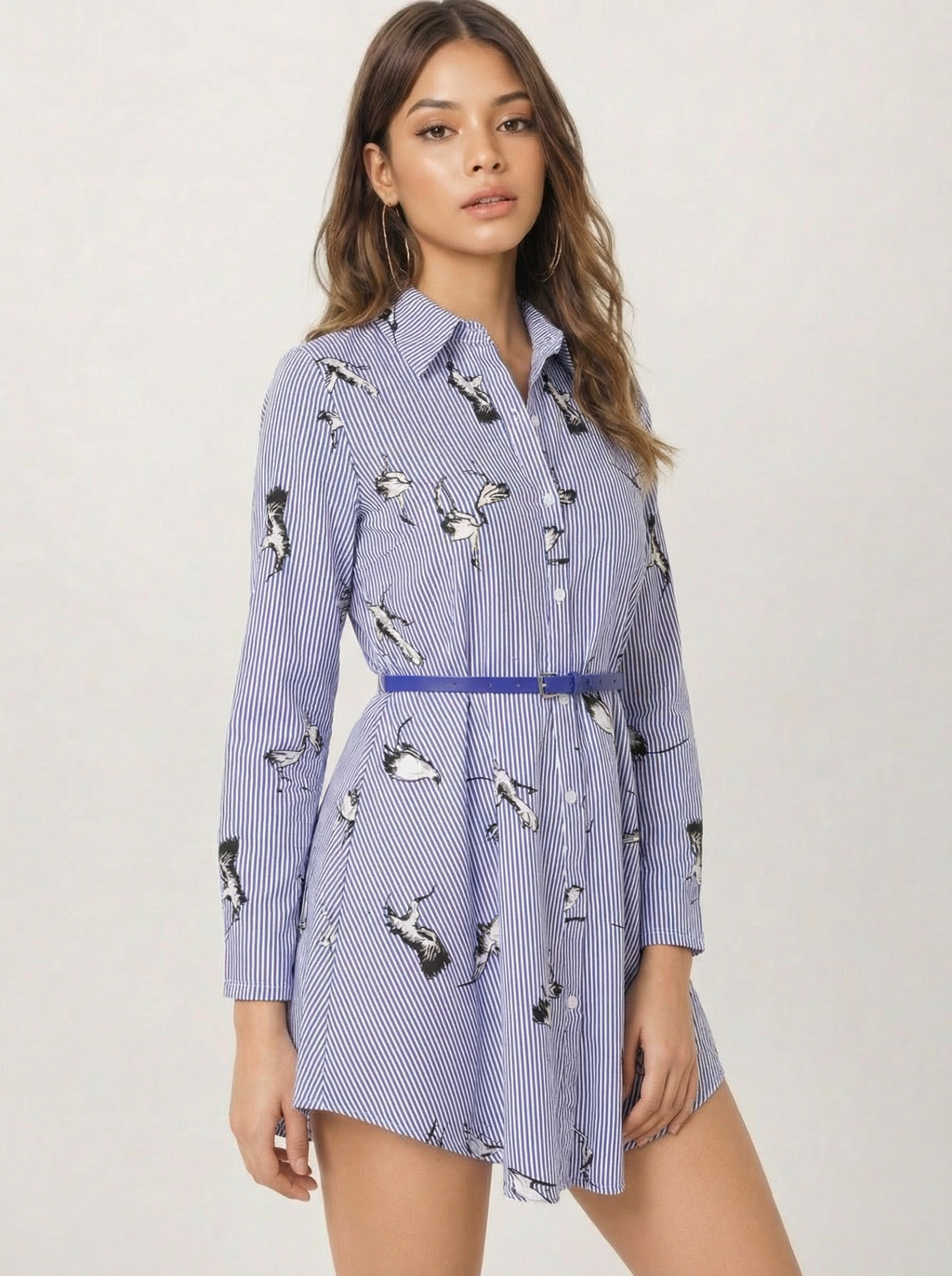 The Birdy Dress Blue