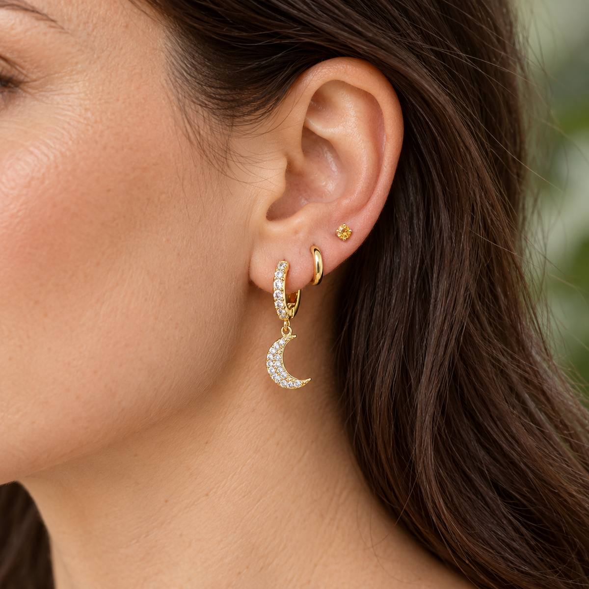 Moon & Stars Earrings