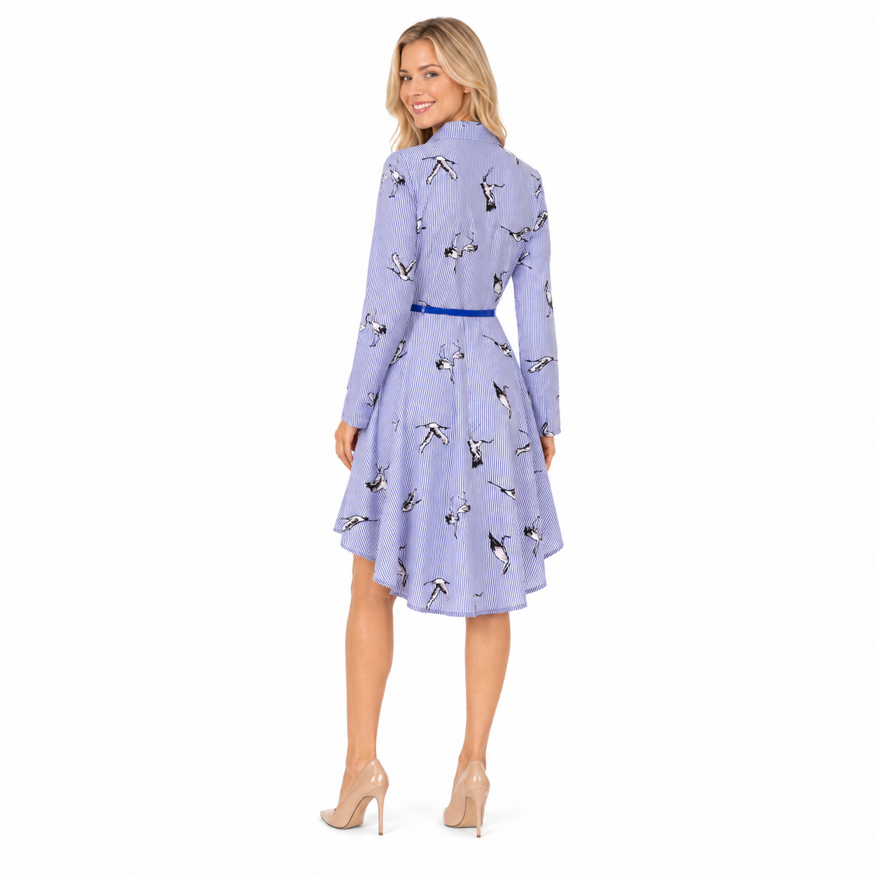 Birdy Dress Blue