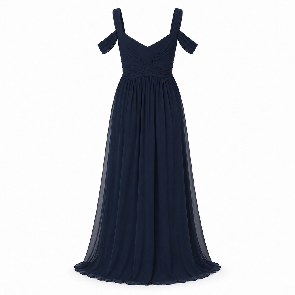 Athene Dress Dark Blue