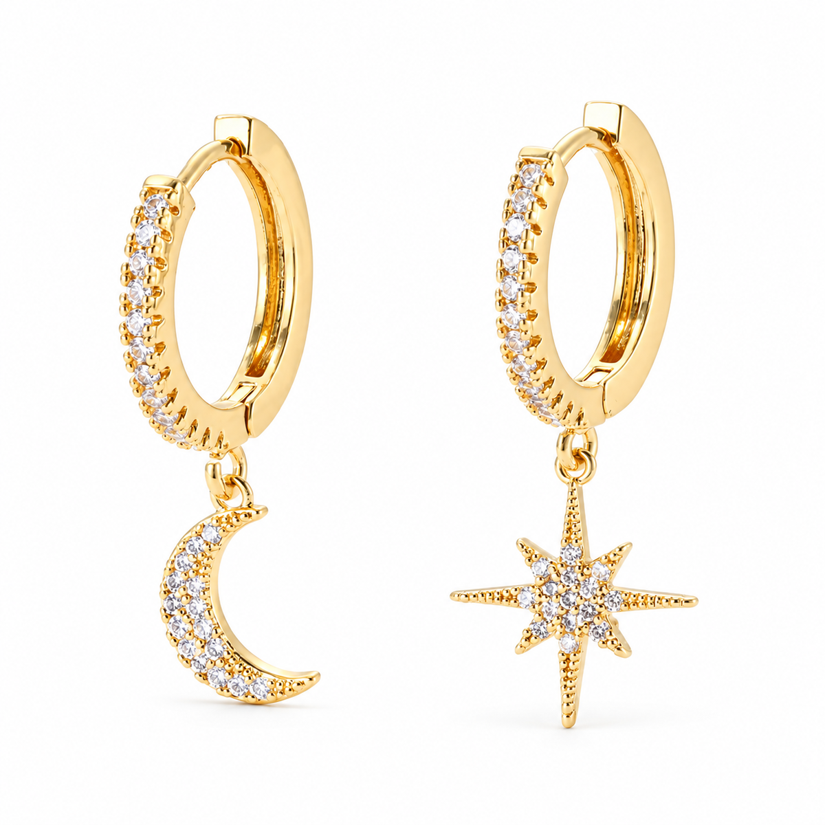 Moon & Stars Earrings