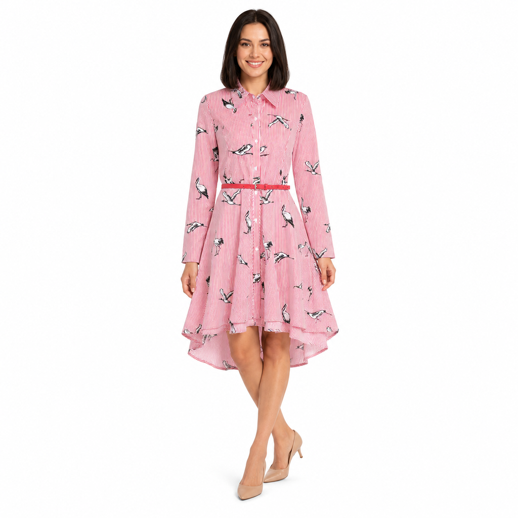 Birdy Dress Red