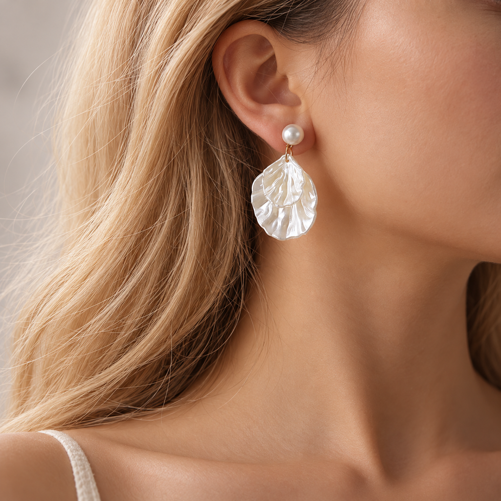 Pearl Shell Earrings
