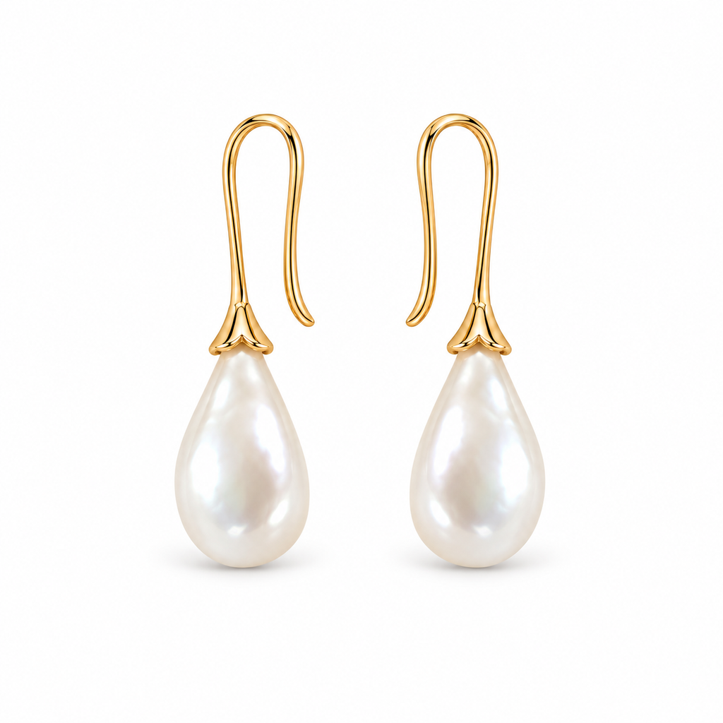Waterdrop Pearl Earrings