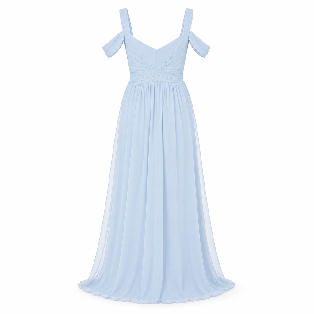 Athene Dress Sky Blue