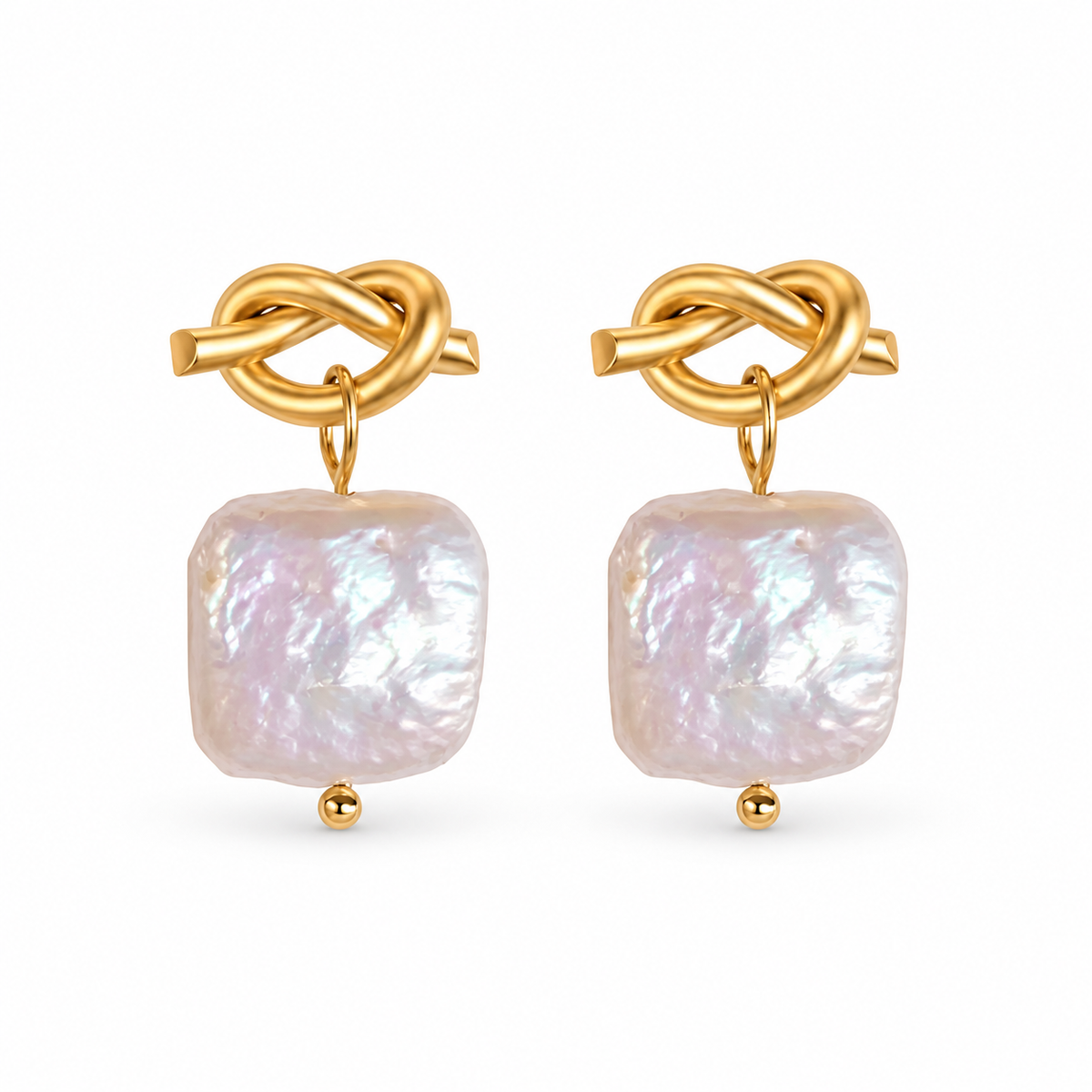 Pearl Rock Earrings